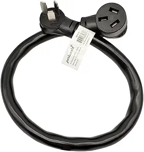 Parkworld Industrial Range, Stove, Oven 10-50 Extension Cord, 10-50P to 10-50R, 3-Prong, 50 AMP, 250 Volts, 12500 Watts (3FT)
