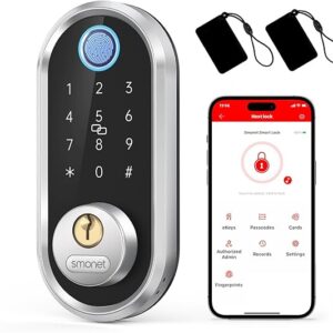 SMONET Fingerprint Smart Deadbolt